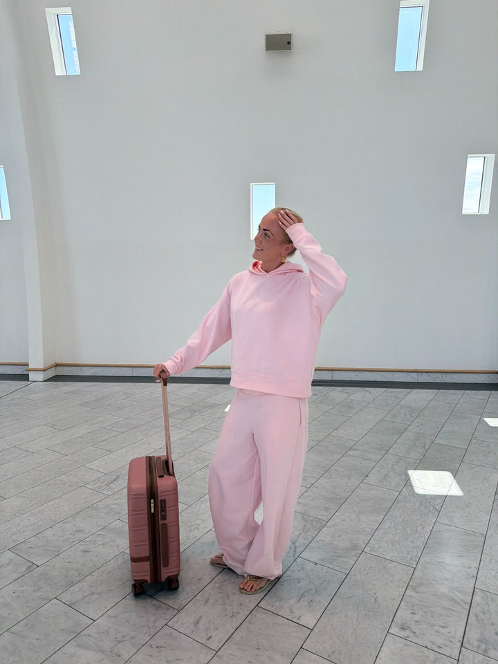 Emma Oversize Hoodie - Baby Pink