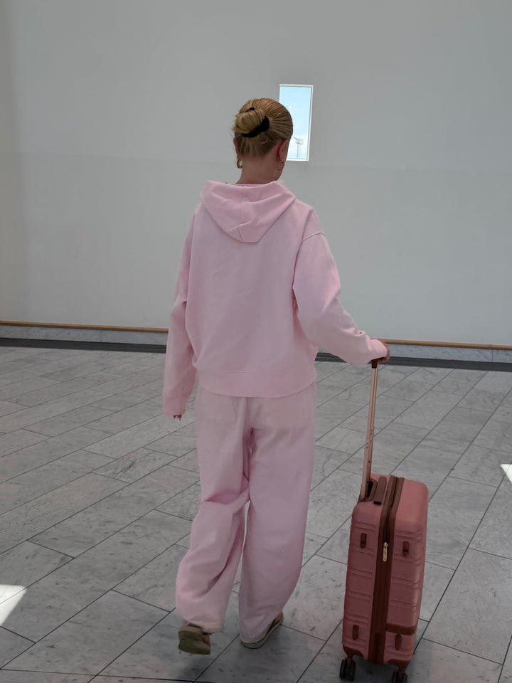 Emma Oversize Hoodie - Baby Pink