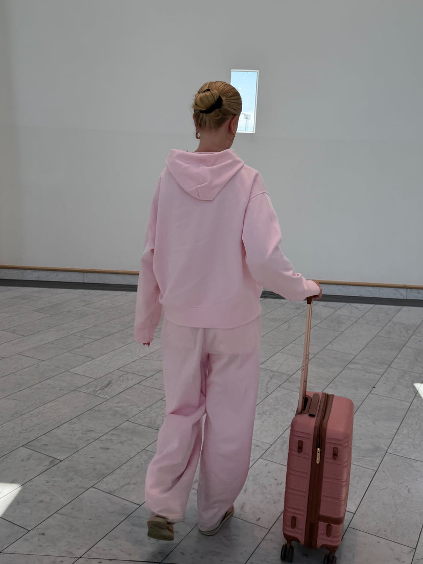 Emma Oversize Hoodie - Baby Pink