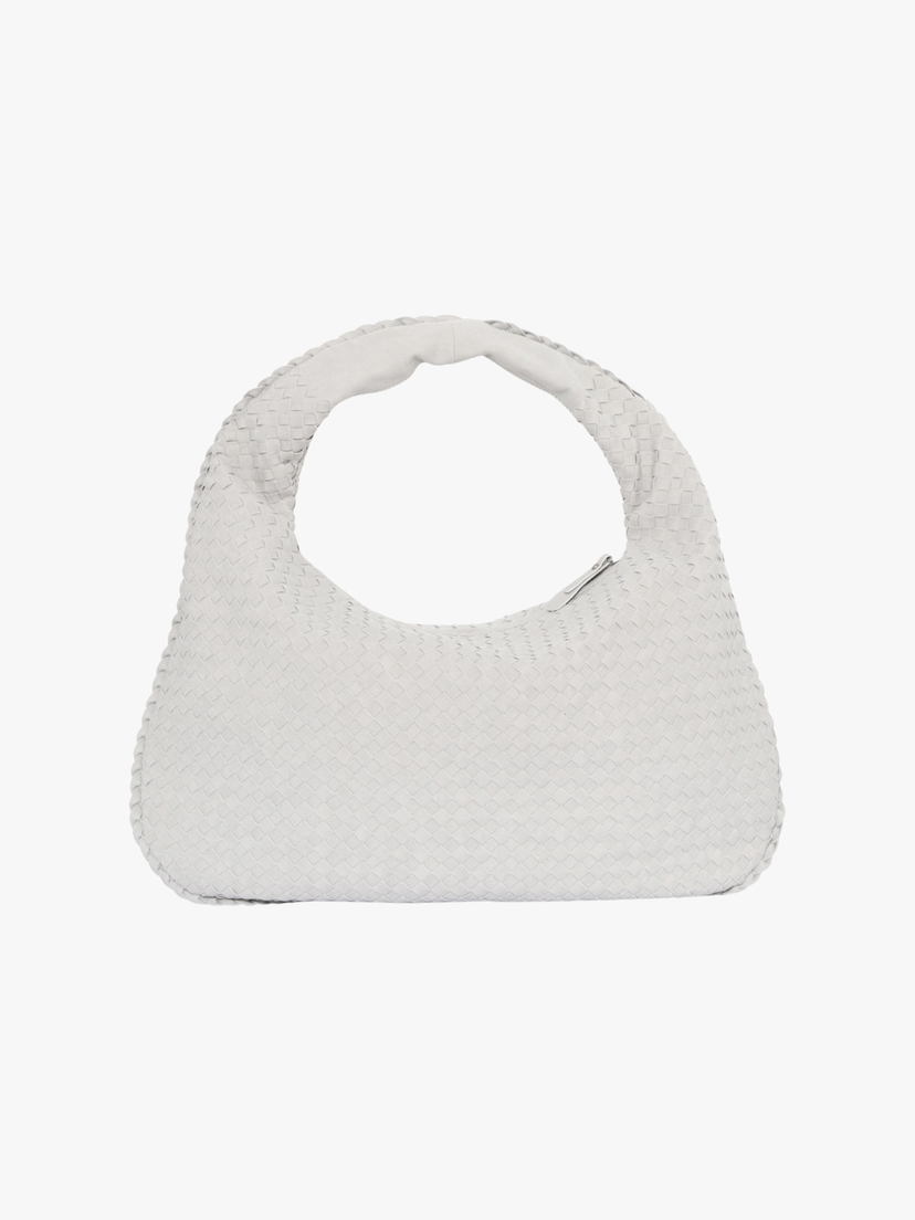 Charlotte Bag Faux Suede - Light Grey