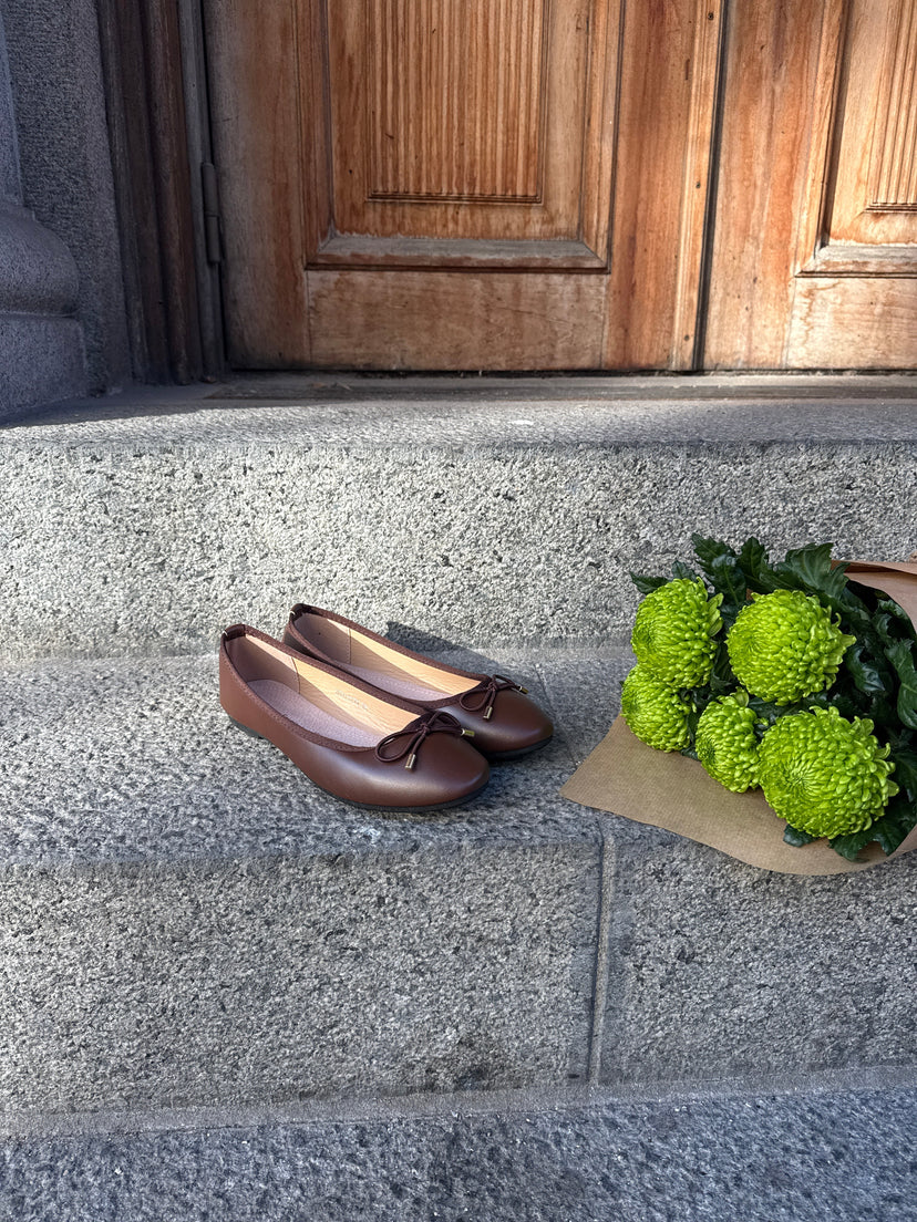 Maya Ballerina - Dark Brown