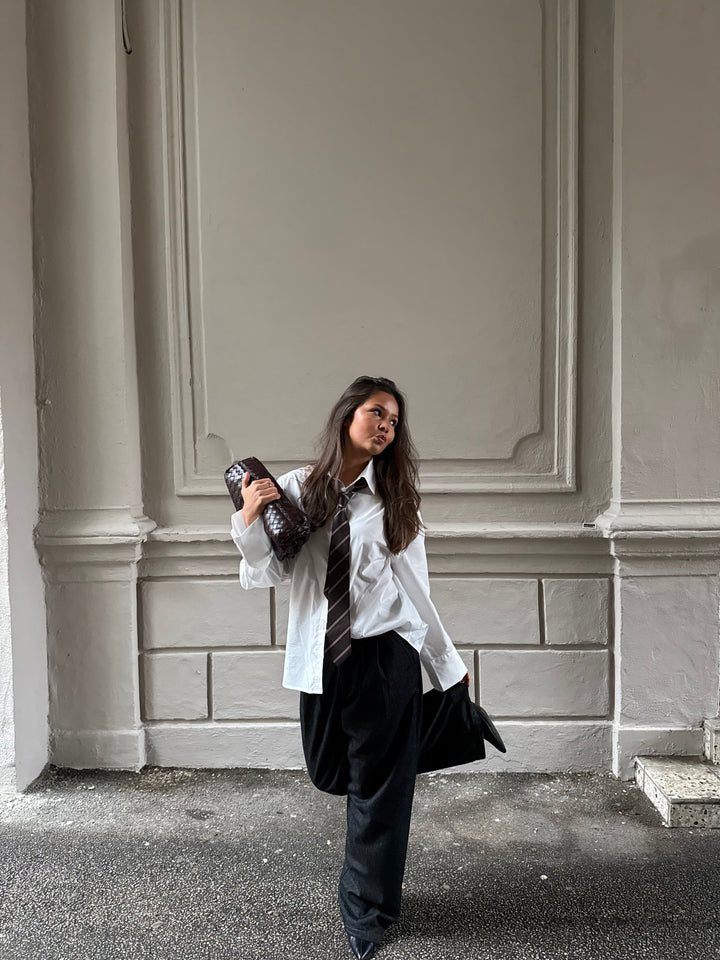 Chloe Oversized Shirt - White