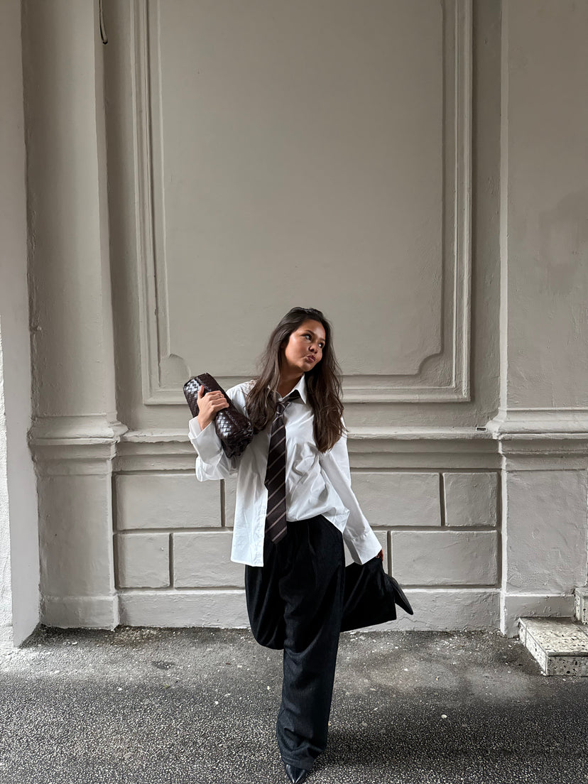 Chloe Oversized Shirt - White