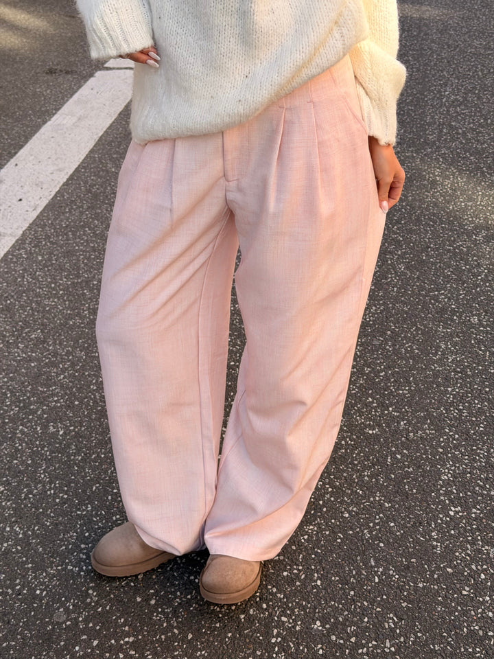 Nora Pants - Pink Blush Melange