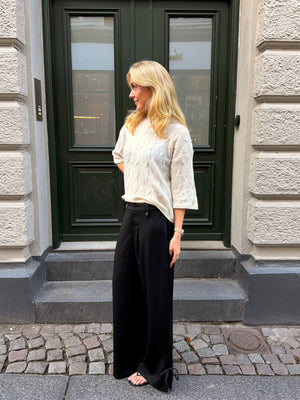 Vega Tie Pants - Black