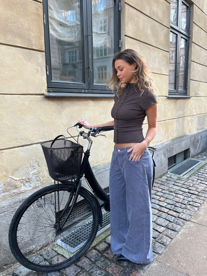 Vivian Knit Top - Licorice