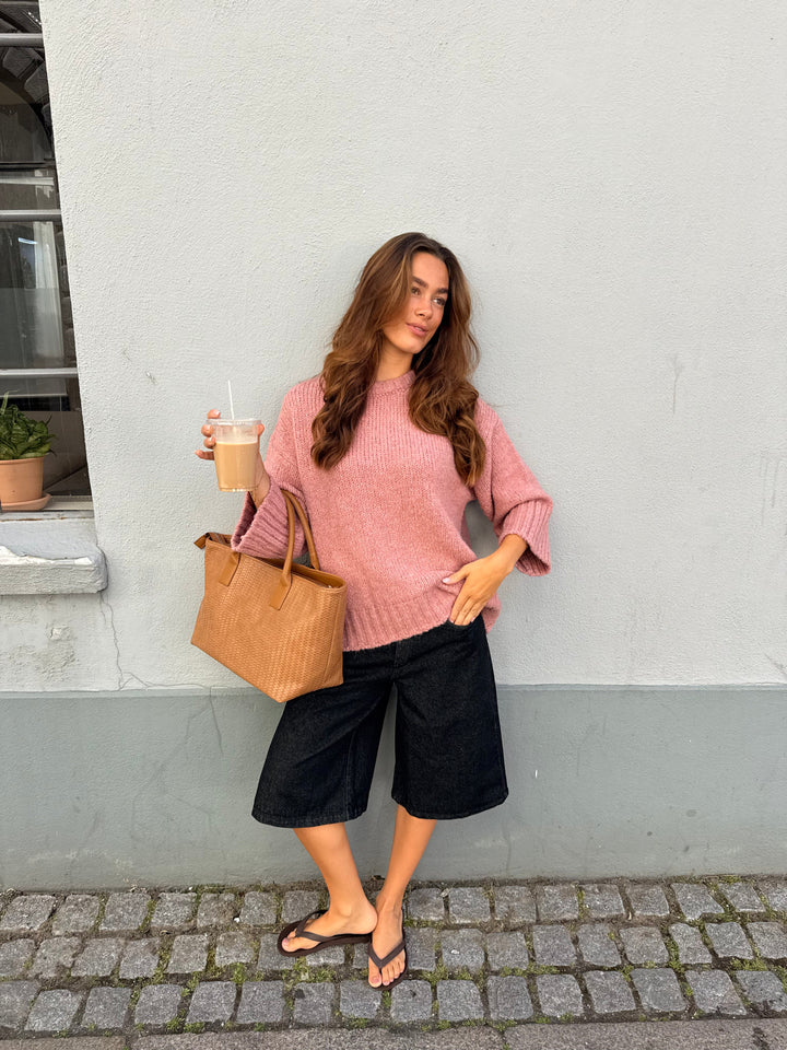Noa Braided Bag - Caramel Brown