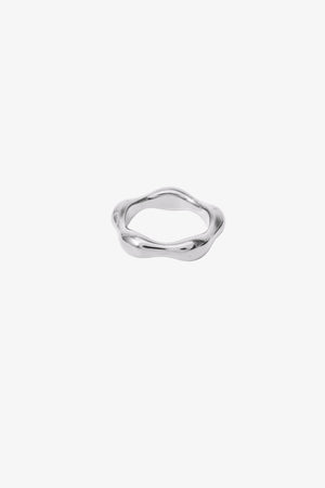 Vea Sculpted Ring - Stainless Steel