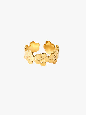 Riva Mini Rose Ring - Gold Plated