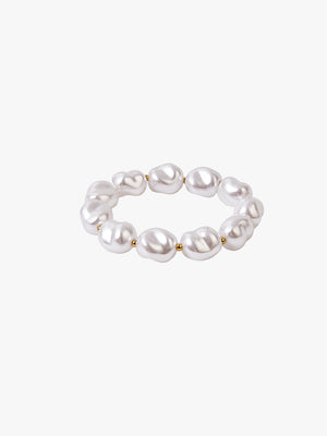 Elsa Pearl Bracelet - Gold Plated