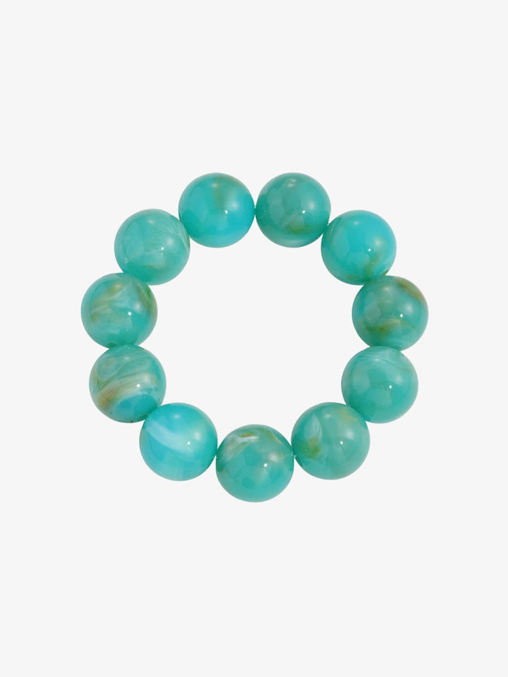 Joanna Large Pearl Bracelet - Turquoise Blue