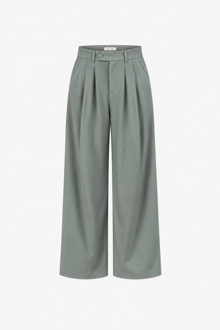 Nora Pants - Dusty Green