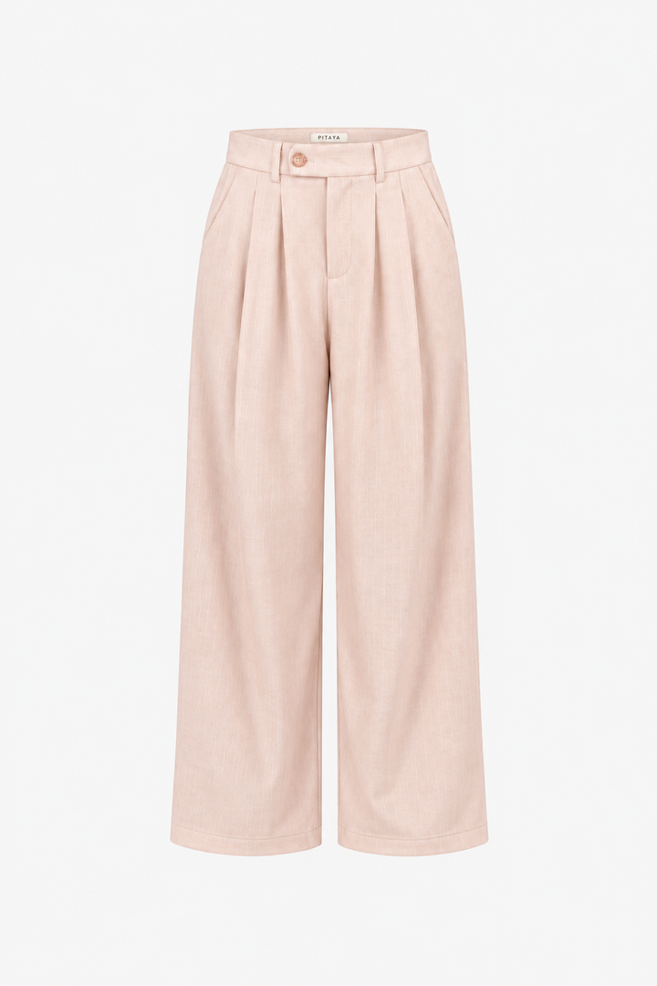 Nora Pants - Pink Blush Melange
