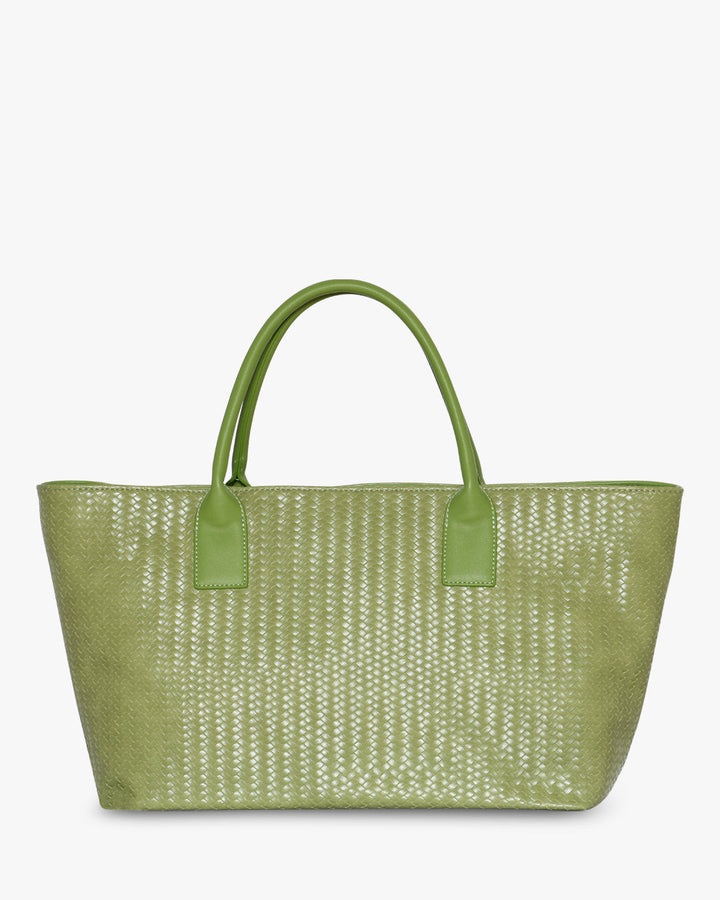 Noa Braided Bag - Matcha Green