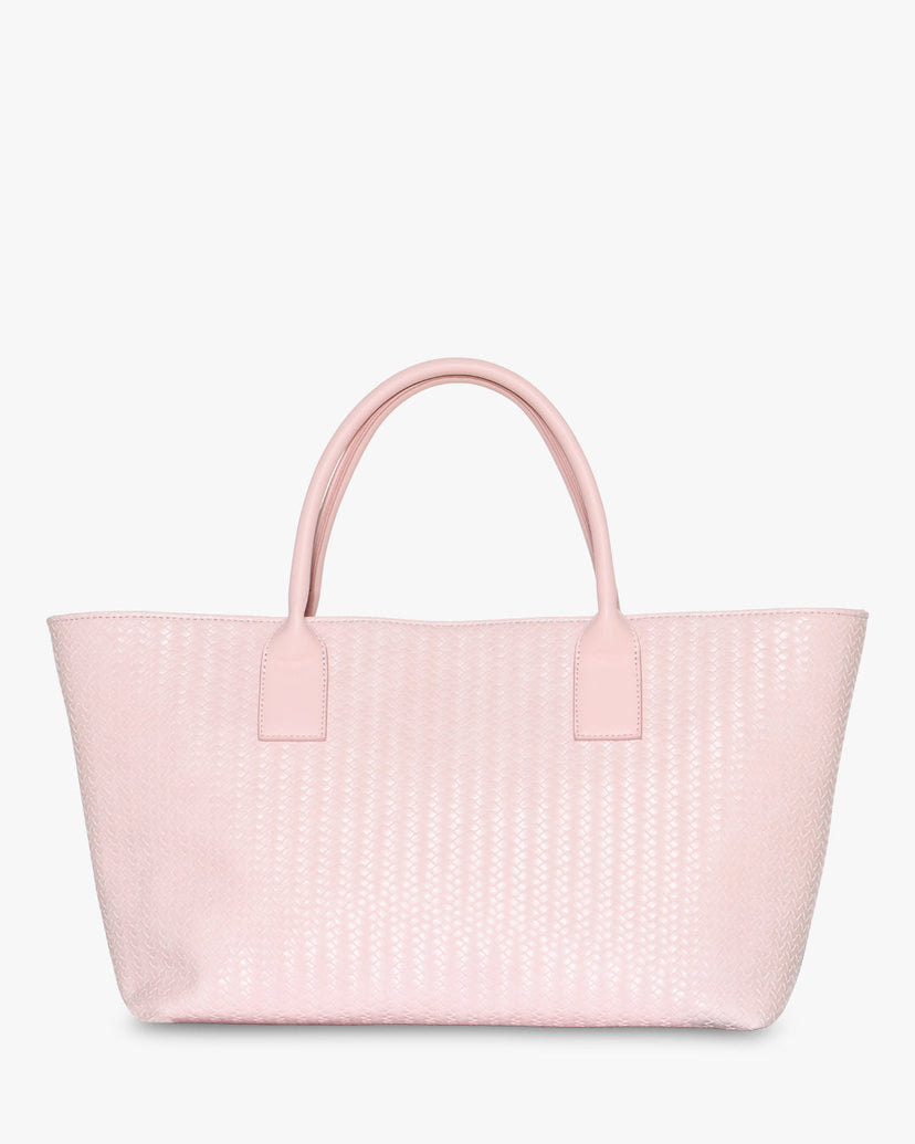 Noa Braided Bag - Baby Pink