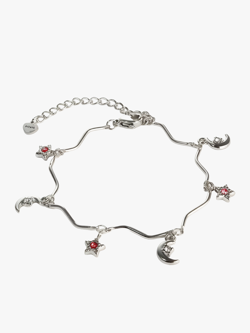 Elinor Galaxy Charm Bracelet - Stainless Steel