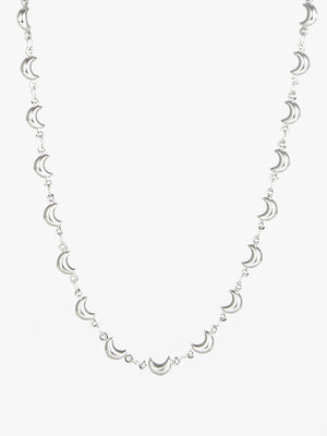 Moon Necklace - Stainless Steel