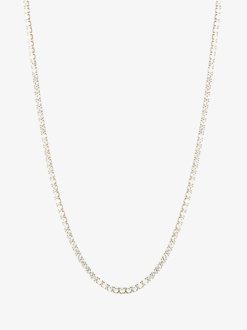 Mira Zircon Necklace - Gold Plated