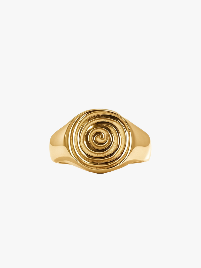 Harper Chunky Ring - Gold Plated
