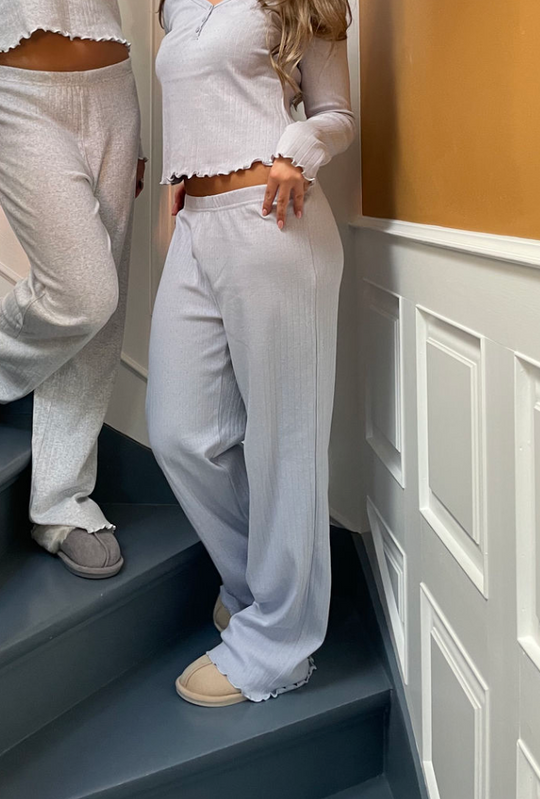 Anna Loungewear Pants - Light Blue