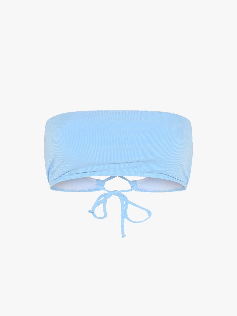 Alma Bikini Top - Blue