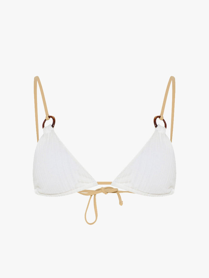 Emma Bikini Top - White