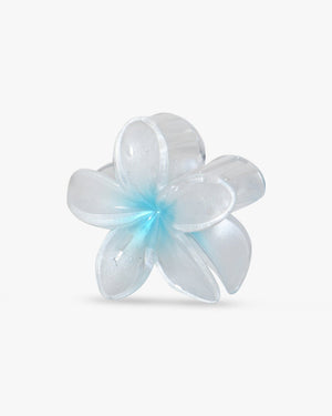 Gry Flower Hairclip - Light Blue