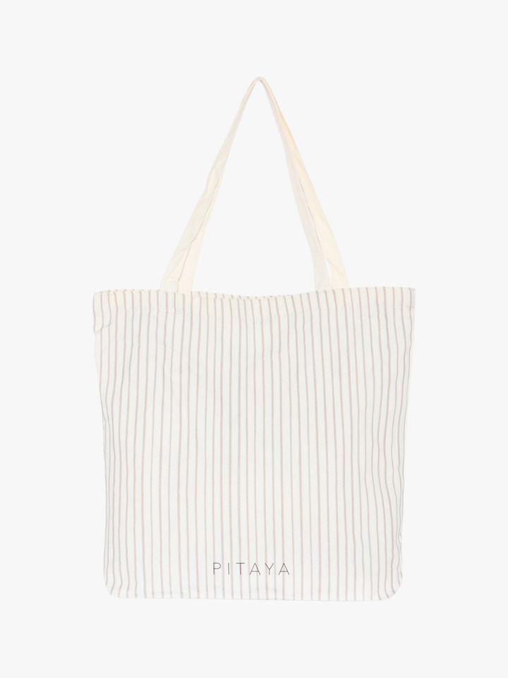 Tote Bag - Brown Stripes