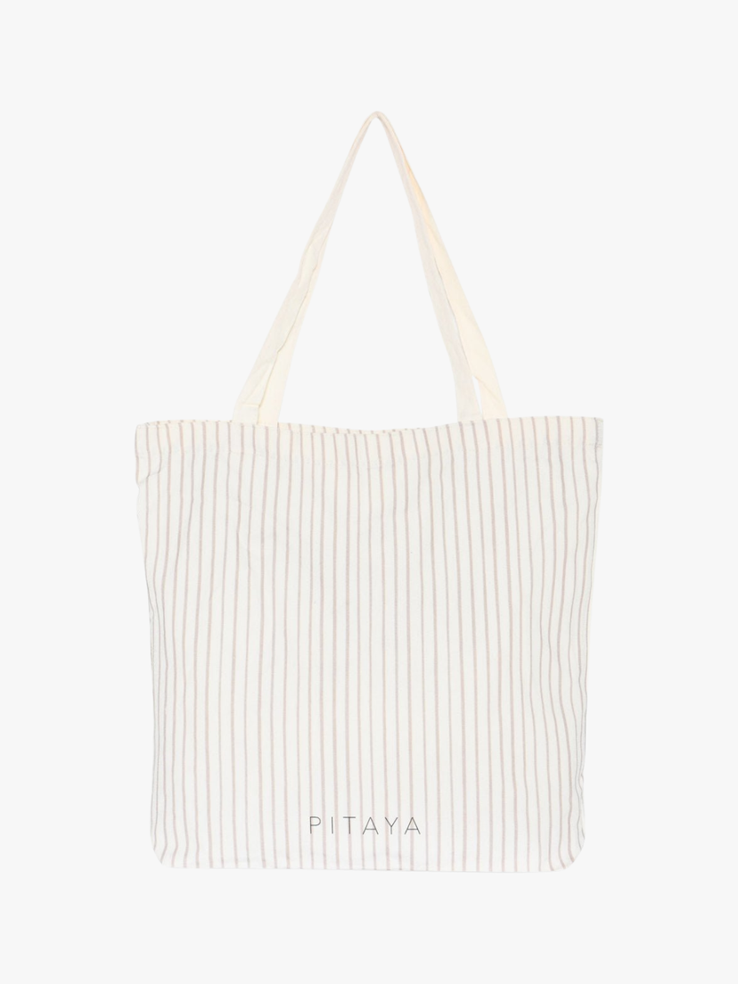 Tote Bag - Brown Stripes